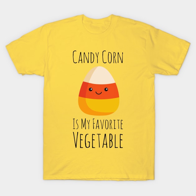 Candy Corn Is My Favorite Vegetable T-Shirt by greygoodz